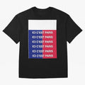 ICI C'EST PARIS Graphic T-Shirt Fuel Global Football Passion for FIFA World Cup 2026, Inspired by Messi, Neymar and Mbappe, Spain and Netherlands, Vintage Soccer Flavor, Modern Football Stars, National Flags and Final Night Emotion; Ideal for