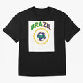 brazil 2026 world cup soccer badge Premium T-Shirt Celebrate Golden Goal Energy in FIFA World Cup 2026 USA Canada Mexico Spirit, Inspired by Brazil, Messi and Cristiano Ronaldo, Classic Soccer Heritage, Championship Pressure, Fan Loyalty and