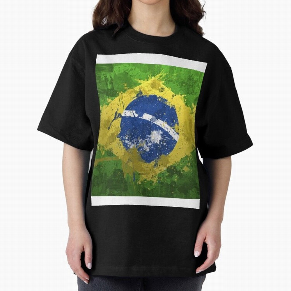 Brasilian Flag Face Mask Graphic T-Shirt Fuel the Hype around FIFA World Cup 2026 Spirit, Built around Spain, CR7 and Messi, Champion Mindset, Group Stage Buzz, Knockout Tension and Passionate Fan Culture; Perfect for Fans, Collectors, Family