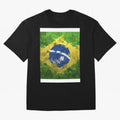 Brasilian Flag Face Mask Graphic T-Shirt Fuel the Hype around FIFA World Cup 2026 Spirit, Built around Spain, CR7 and Messi, Champion Mindset, Group Stage Buzz, Knockout Tension and Passionate Fan Culture; Perfect for Fans, Collectors, Family