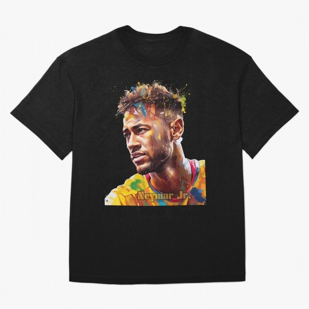 Neymar Premium T-Shirt Keep the Match Day Mood of Global Football Passion for FIFA World Cup 2026 Group Stage, Centered on Haaland, Spain, Classic Soccer Heritage, Championship Pressure, Fan Loyalty and International Pride; Ideal for Fans Who