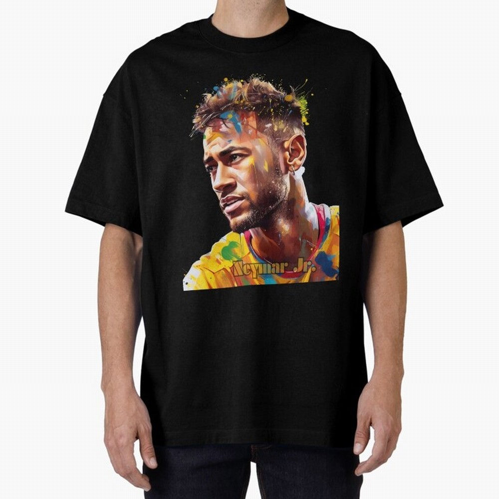 Neymar Premium T-Shirt Keep the Match Day Mood of Global Football Passion for FIFA World Cup 2026 Group Stage, Centered on Haaland, Spain, Classic Soccer Heritage, Championship Pressure, Fan Loyalty and International Pride; Ideal for Fans Who