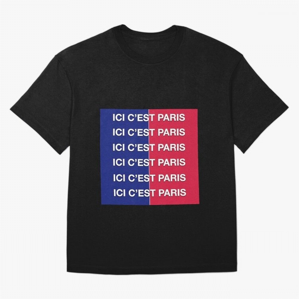 ICI C'EST PARIS Premium T-Shirt Show Up for the Glory of the FIFA World Cup 2026 Group Stage Journey through Haaland and Mbappe Highlights, Argentina, France and Brazil Pride, Supporter Pride, Iconic Celebrations, Legendary Names and Global Match