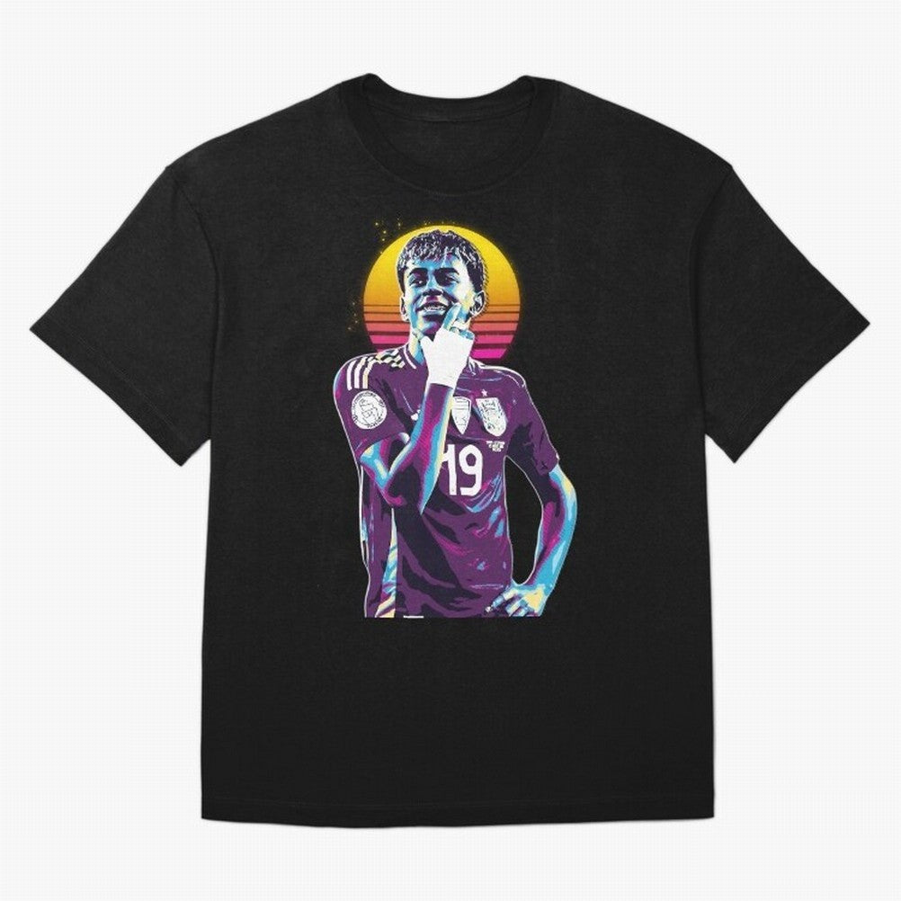 Lamine Yamal celebration Classic T-Shirt Join Supporters Worldwide for the FIFA World Cup 2026 Group Stage Journey through CR7 Highlights, Portugal Pride, Football Passion, Legendary Performances, Festival Vibes and Supporter Community; Perfect for