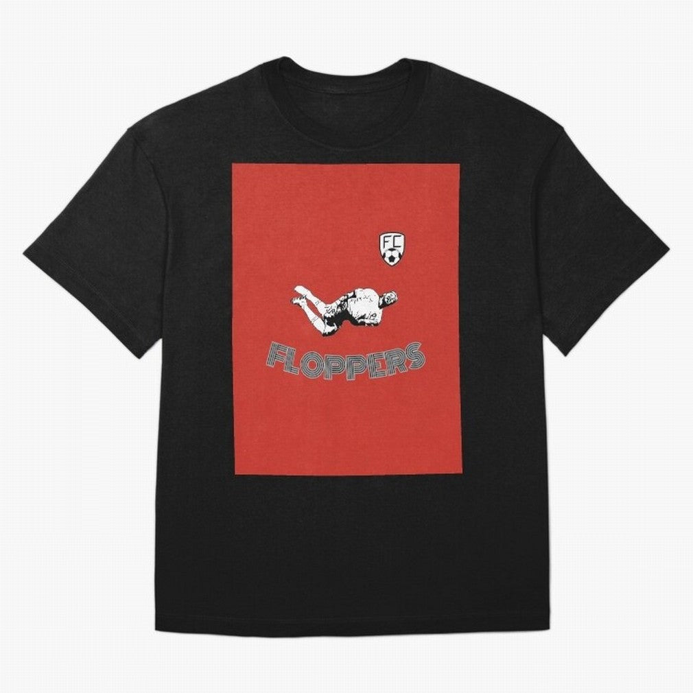 Floppers FC - Unique and Original Design Graphic T-Shirt Carry the Dream of FIFA World Cup 2026 Group Stage Spirit, with Germany, Neymar, Championship Spirit, Famous Goals, Roaring Crowds and International Football Unity; Ideal for Football Dads,
