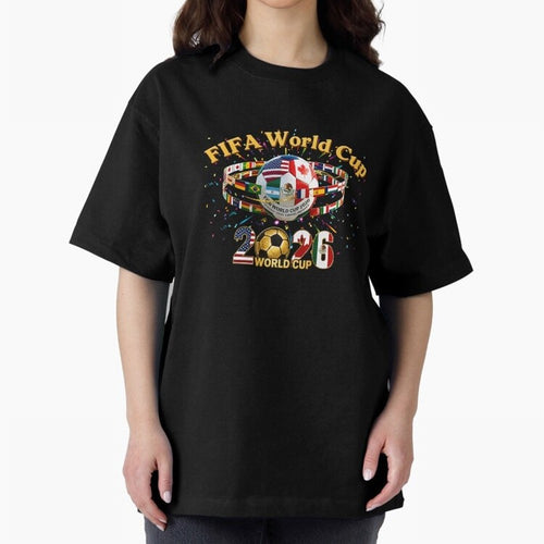 2026 World Cup Soccer World Flags Stadium Graphic Classic T-Shirt Live the Energy of the FIFA World Cup 2026 USA Canada Mexico Journey through Messi, CR7 and Mbappe Highlights, Spain and Netherlands Pride, Classic Soccer Heritage, Championship