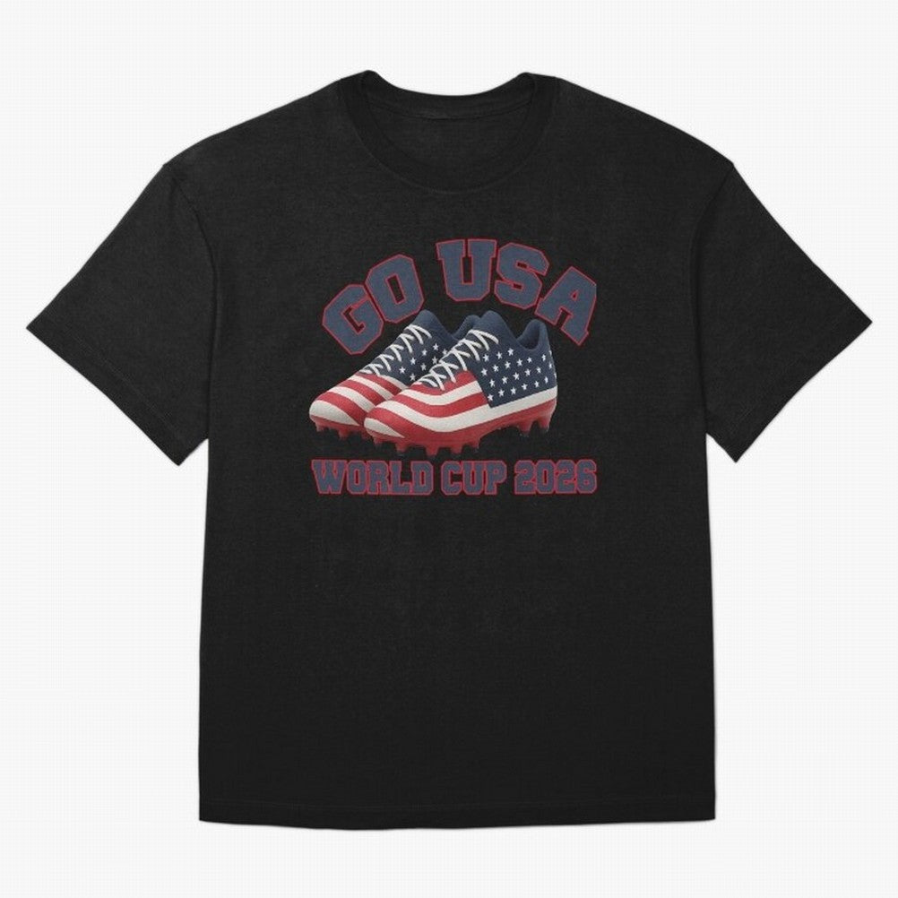 Go USA!. USA 2026, World Cup 2026, World Cup soccer, USA Soccer, USA Men Classic T-Shirt Support the Legends of FIFA World Cup 2026 with Cristiano Ronaldo, England Energy, Classic Soccer Heritage, Championship Pressure, Fan Loyalty and