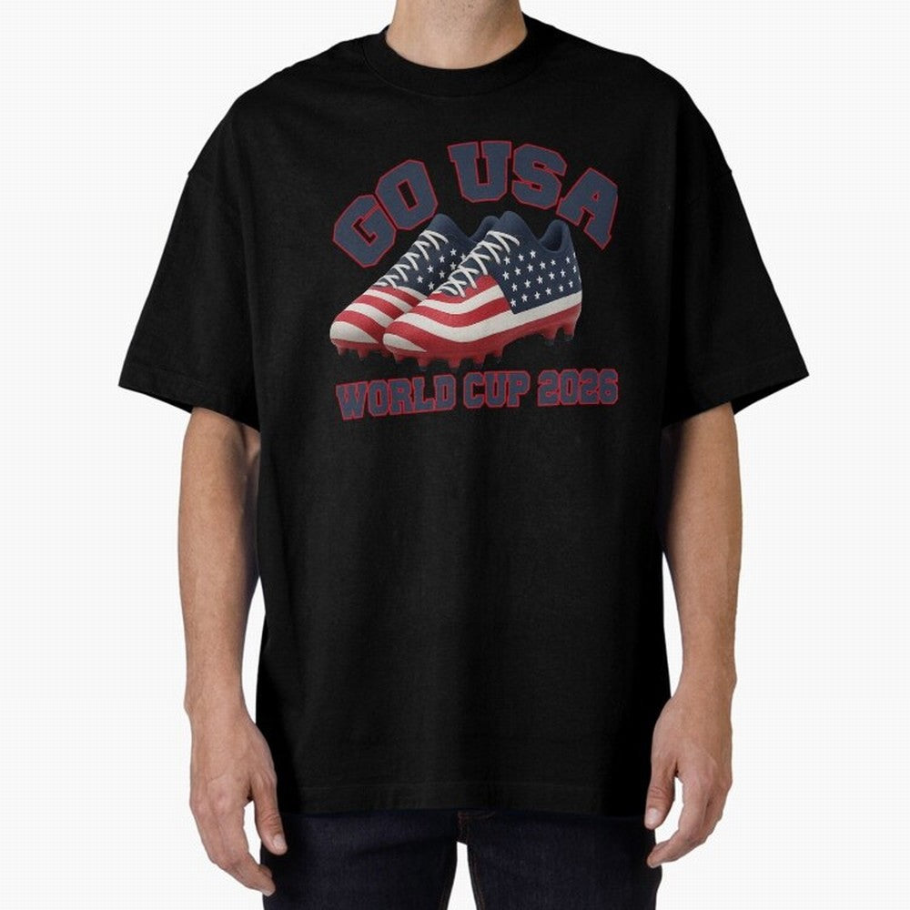Go USA!. USA 2026, World Cup 2026, World Cup soccer, USA Soccer, USA Men Classic T-Shirt Support the Legends of FIFA World Cup 2026 with Cristiano Ronaldo, England Energy, Classic Soccer Heritage, Championship Pressure, Fan Loyalty and