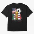 2026 Soccer World Cup Football Design Classic T-Shirt Turn Every Weekend Toward FIFA World Cup 2026 for Fans of Messi, Neymar and Mbappe and France and Portugal, Bringing Supporter Pride, Iconic Celebrations, Legendary Names and Global Match Day