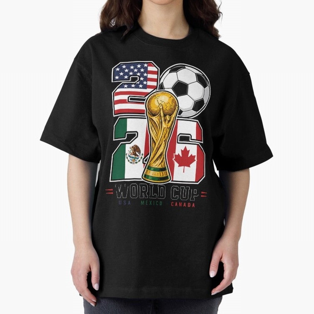 2026 Soccer World Cup Football Design Classic T-Shirt Turn Every Weekend Toward FIFA World Cup 2026 for Fans of Messi, Neymar and Mbappe and France and Portugal, Bringing Supporter Pride, Iconic Celebrations, Legendary Names and Global Match Day