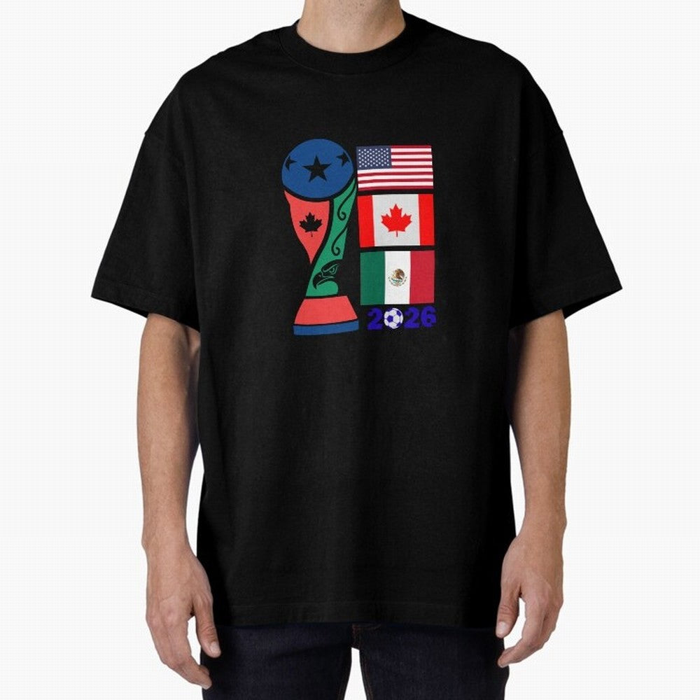 North America Football Unity 2026 Classic T-Shirt Fuel Global Football Passion for FIFA World Cup 2026, Made for Neymar, Netherlands, Football History, Final Match Energy, Crowd Noise and Once in a Lifetime Moments; Perfect for Fans, Collectors,