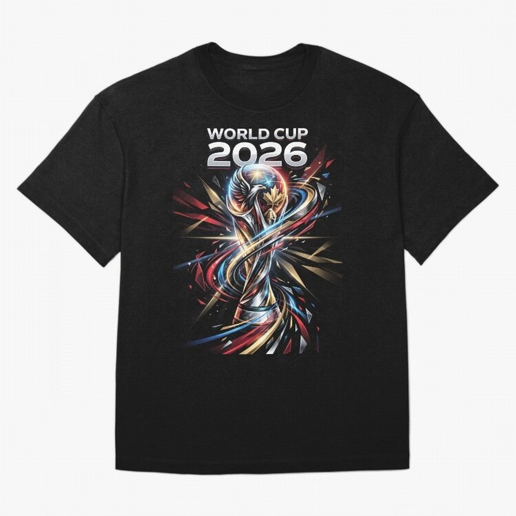 FIFA World Cup 2026 Classic T-Shirt Bring Bold Fan Energy to Match Day Hype around FIFA World Cup 2026 Group Stage, Mbappe, Portugal, Spain and Germany, Vintage Soccer Flavor, Modern Football Stars, National Flags and Final Night Emotion; Great for