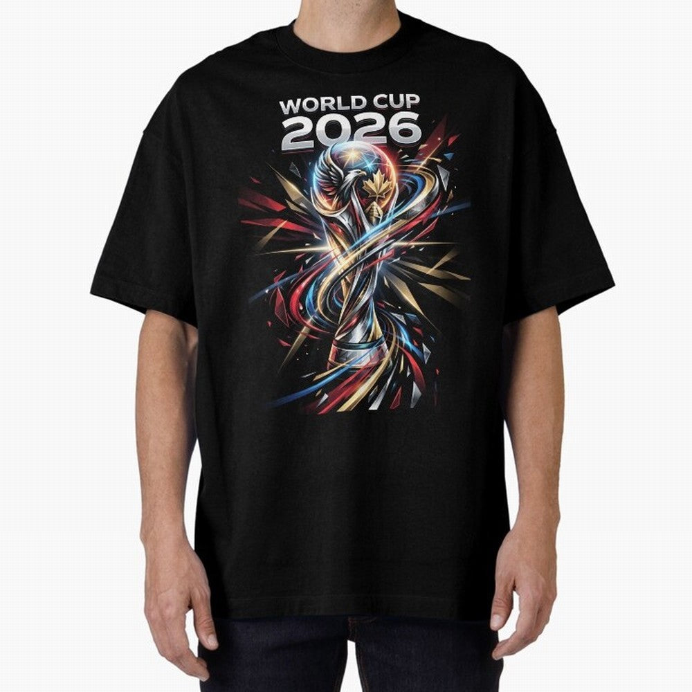 FIFA World Cup 2026 Classic T-Shirt Bring Bold Fan Energy to Match Day Hype around FIFA World Cup 2026 Group Stage, Mbappe, Portugal, Spain and Germany, Vintage Soccer Flavor, Modern Football Stars, National Flags and Final Night Emotion; Great for