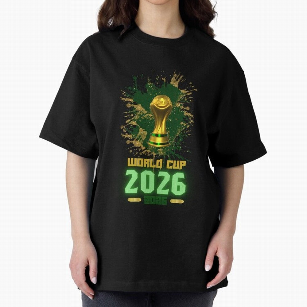 World Cup 2026 Soccer Tournament 2026 Classic T-Shirt Follow the Road to Match Day Hype around FIFA World Cup 2026, Cristiano Ronaldo, Germany, Fan Favorite Moments, National Team Passion, Big Match Drama and Soccer History; Perfect for Fans,
