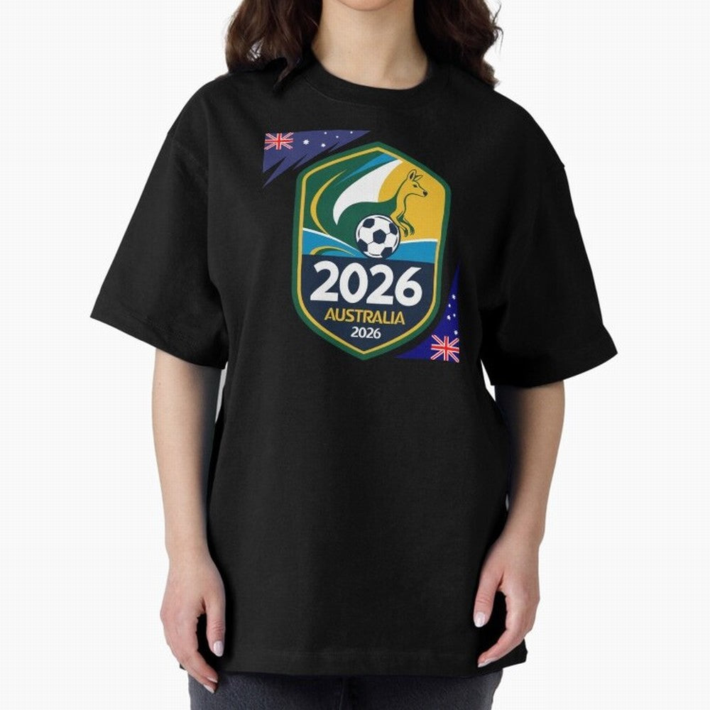 Australia WC2026 Classic T-Shirt Support the FIFA World Cup 2026 Group Stage Journey through Messi and Cristiano Ronaldo Highlights, Brazil Pride, Supporter Pride, Iconic Celebrations, Legendary Names and Global Match Day Energy; Perfect for