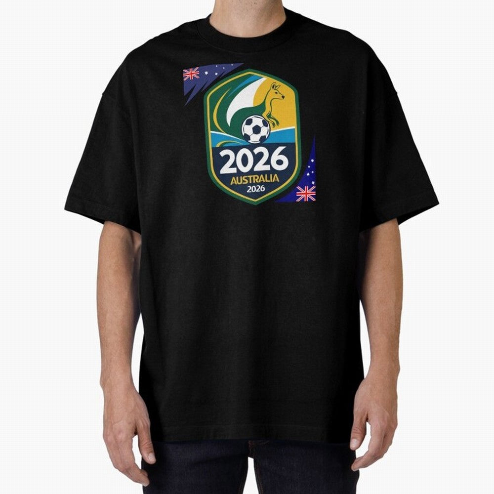 Australia WC2026 Classic T-Shirt Support the FIFA World Cup 2026 Group Stage Journey through Messi and Cristiano Ronaldo Highlights, Brazil Pride, Supporter Pride, Iconic Celebrations, Legendary Names and Global Match Day Energy; Perfect for