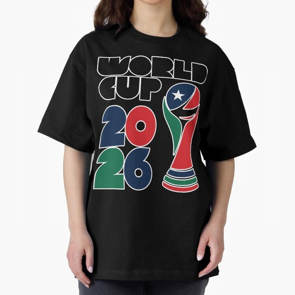 Minimalist Funky World Cup 2026 Design Classic T-Shirt Live for the Drama of FIFA World Cup 2026 Group Stage Capturing CR7, Argentina Energy, Football Festival Excitement, Trophy Ambitions, Country Rivalries and Star Player Buzz; Created for Match
