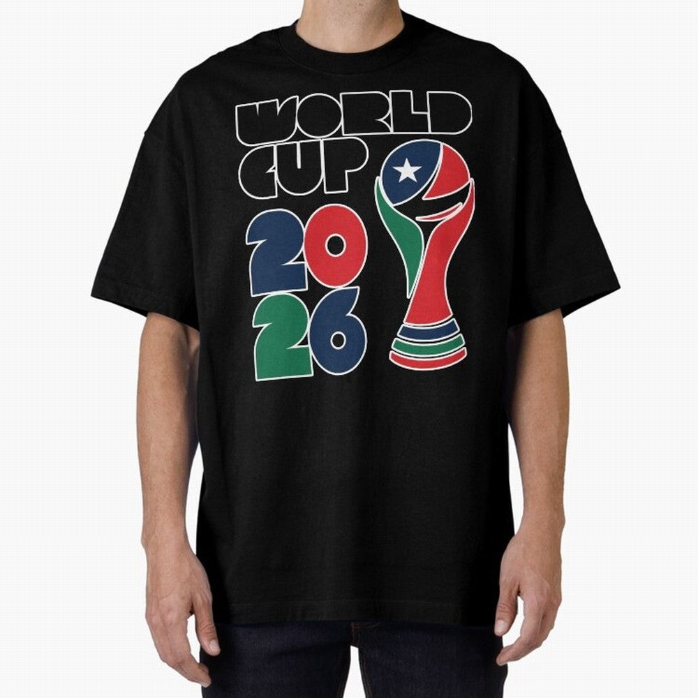 Minimalist Funky World Cup 2026 Design Classic T-Shirt Live for the Drama of FIFA World Cup 2026 Group Stage Capturing CR7, Argentina Energy, Football Festival Excitement, Trophy Ambitions, Country Rivalries and Star Player Buzz; Created for Match