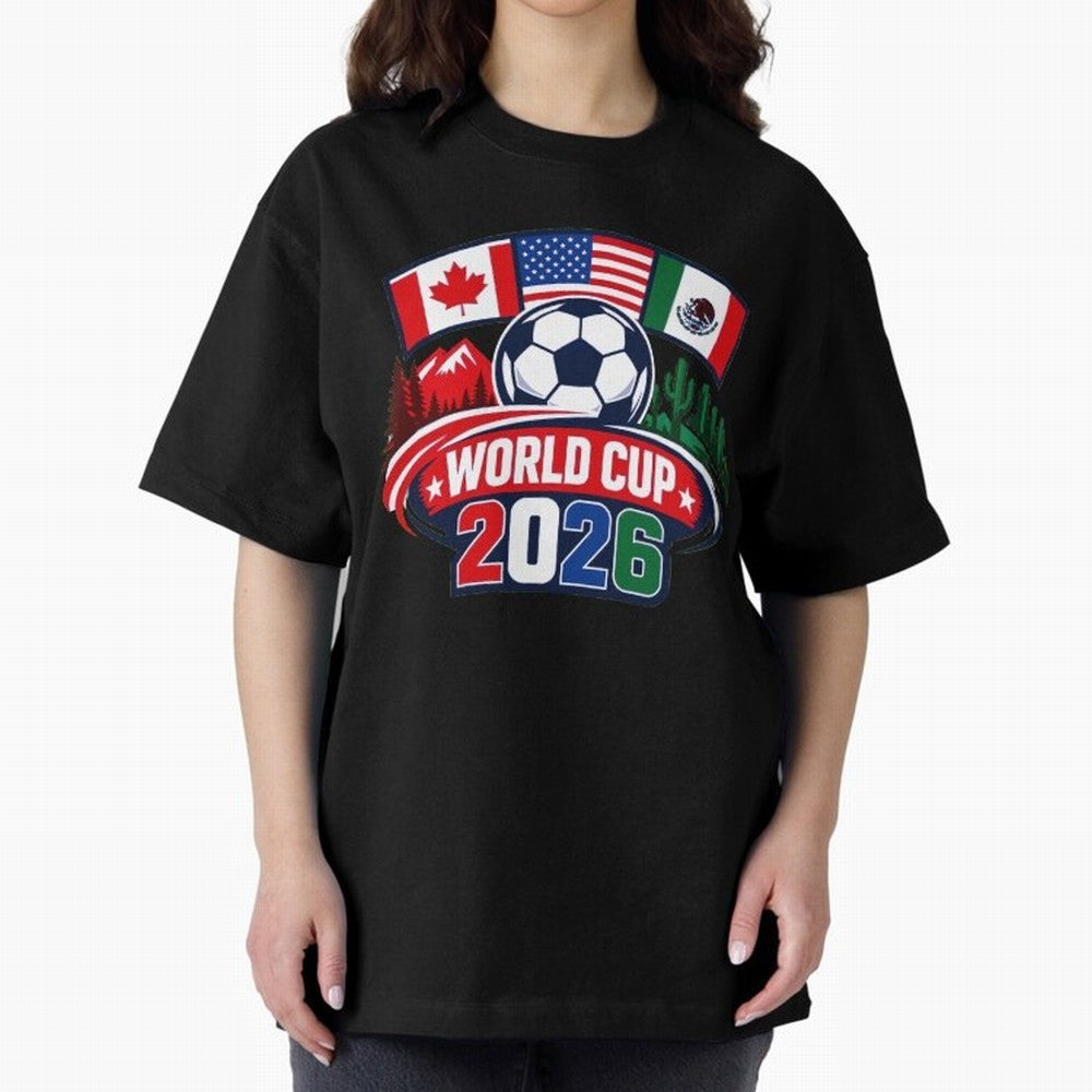 2026 FIFA World Cup Classic T-Shirt Celebrate the Magic of FIFA World Cup 2026 Group Stage with Messi, Portugal Energy, Retro Football Energy, Iconic Rivalries, Trophy Chase Drama and Stadium Atmosphere; Made for Die Hard Supporters, Soccer Lovers,