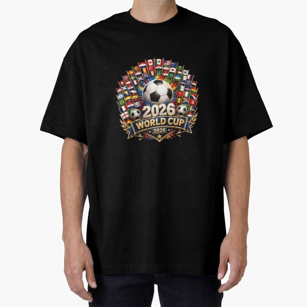 World Cup 2026, Soccer Tournament, 2026 Retro World Cup, Usa Canada Mexico Football Classic T-Shirt Get Ready for the FIFA World Cup 2026 USA Canada Mexico Journey through Mbappe and Neymar Highlights, Portugal, Spain and Germany Pride, Football