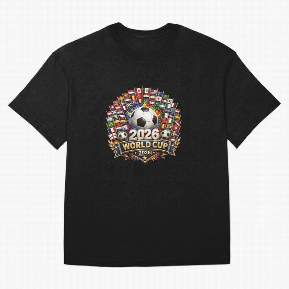 World Cup 2026, Soccer Tournament, 2026 Retro World Cup, Usa Canada Mexico Football Classic T-Shirt Get Ready for the FIFA World Cup 2026 USA Canada Mexico Journey through Mbappe and Neymar Highlights, Portugal, Spain and Germany Pride, Football