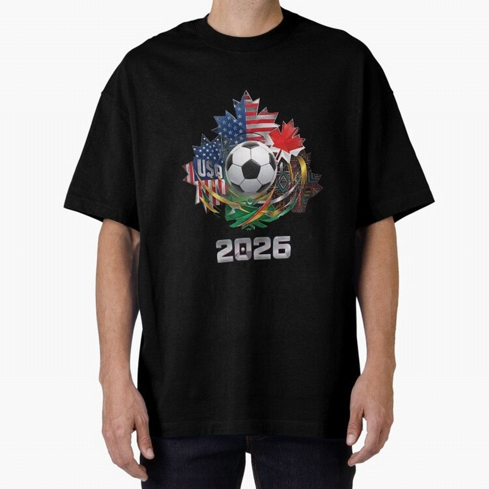 United Americas Classic T-Shirt Join Supporters Worldwide for Match Day Hype around FIFA World Cup 2026, Haaland and Mbappe, Portugal, Spain and Germany, Football Festival Excitement, Trophy Ambitions, Country Rivalries and Star Player Buzz;
