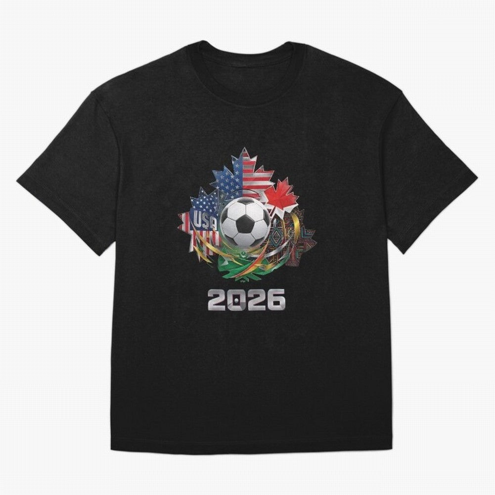 United Americas Classic T-Shirt Join Supporters Worldwide for Match Day Hype around FIFA World Cup 2026, Haaland and Mbappe, Portugal, Spain and Germany, Football Festival Excitement, Trophy Ambitions, Country Rivalries and Star Player Buzz;