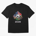 United Americas Classic T-Shirt Join Supporters Worldwide for Match Day Hype around FIFA World Cup 2026, Haaland and Mbappe, Portugal, Spain and Germany, Football Festival Excitement, Trophy Ambitions, Country Rivalries and Star Player Buzz;