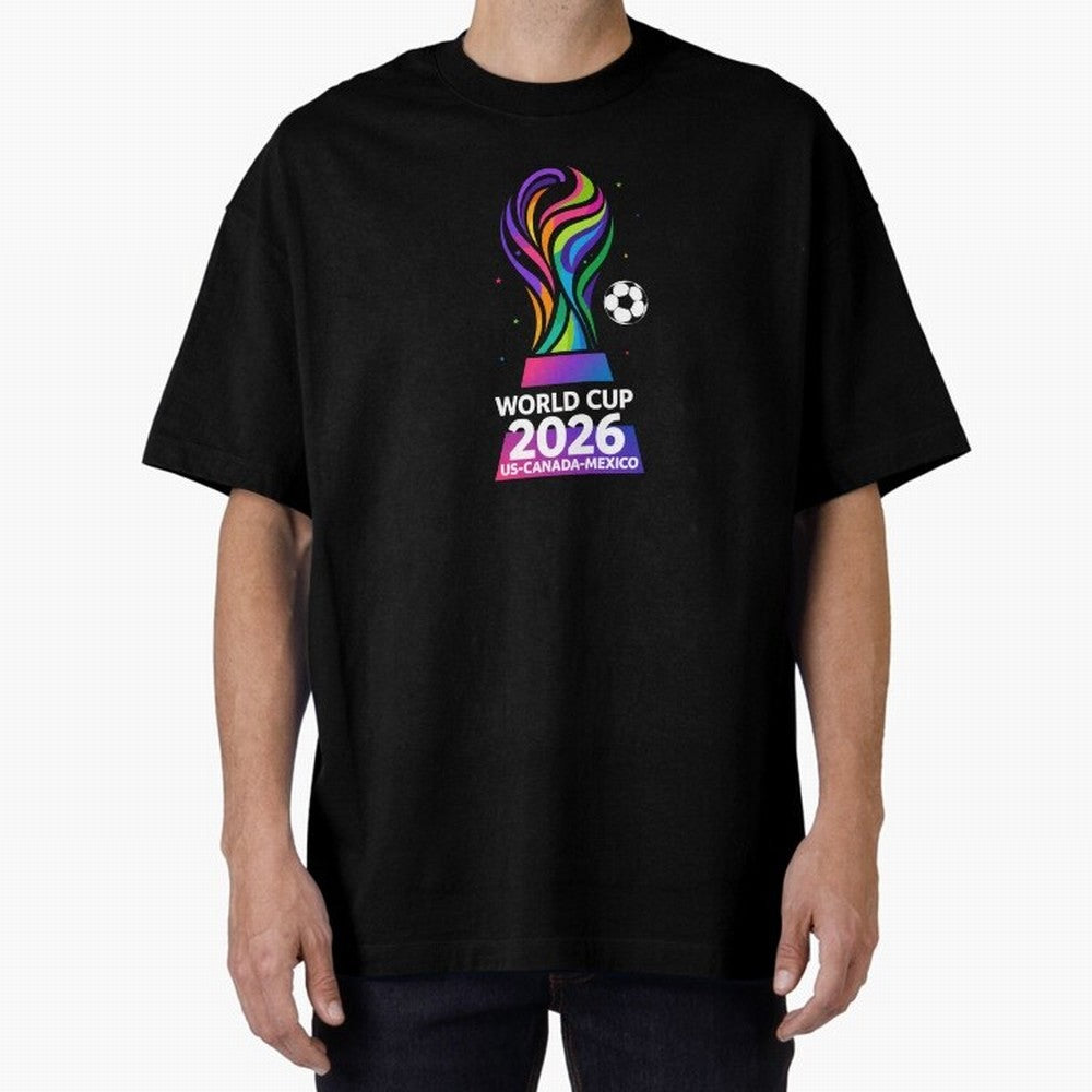 World Cup 2026 US-Canada-Mexico Soccer Trophy Classic T-Shirt Represent FIFA World Cup 2026 Group Stage for Fans of Neymar and Brazil, Bringing Goal Celebration Energy, Supporter Heritage, Football Icons and Worldwide Tournament Joy; Made for Die