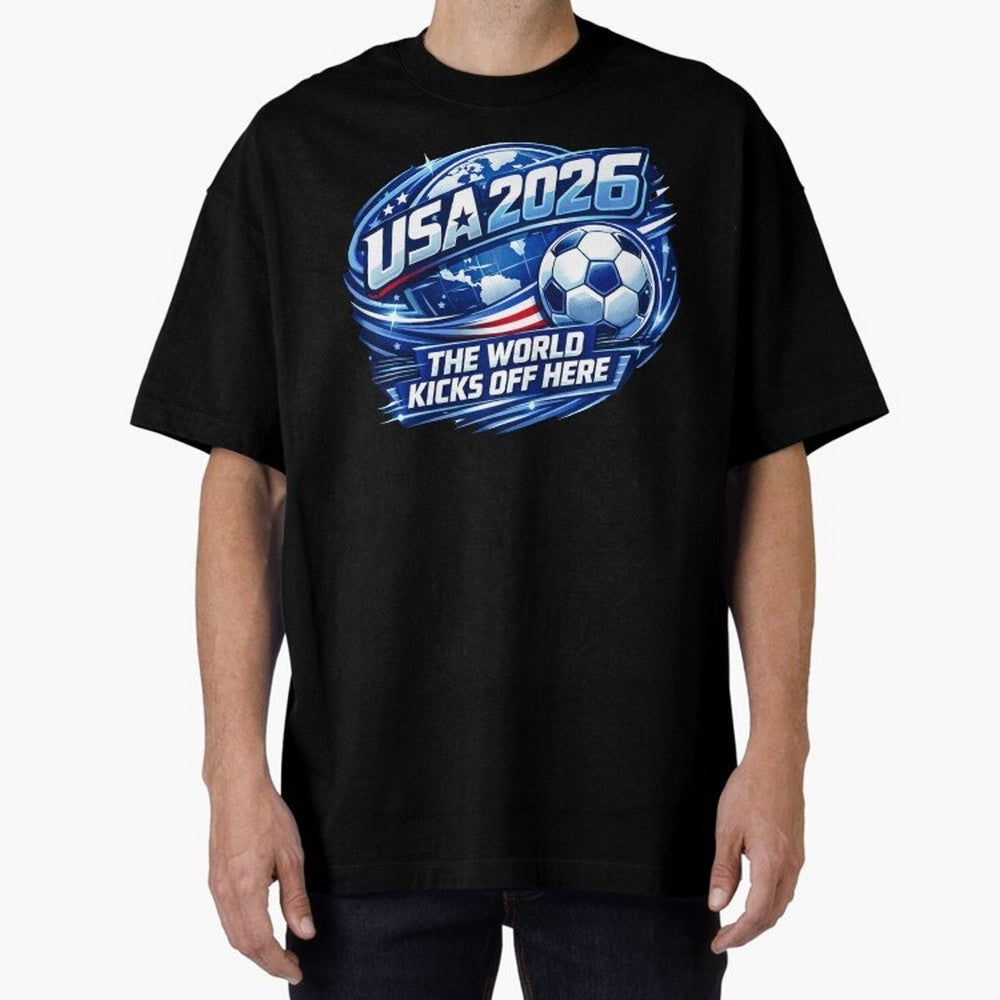 World Cup 2026 Classic T-Shirt Support Iconic Players in Global Football Passion for FIFA World Cup 2026 Group Stage, Capturing CR7 and Messi, Spain and Netherlands, Football Passion, Legendary Performances, Festival Vibes and Supporter Community;