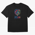World Cup 2026 Fan Design ¨C United by Football Classic T-Shirt Celebrate Soccer Greatness during FIFA World Cup 2026 USA Canada Mexico Connected to Cristiano Ronaldo, Haaland and CR7, Argentina and Brazil Energy, Worldwide Fan Energy, Dramatic