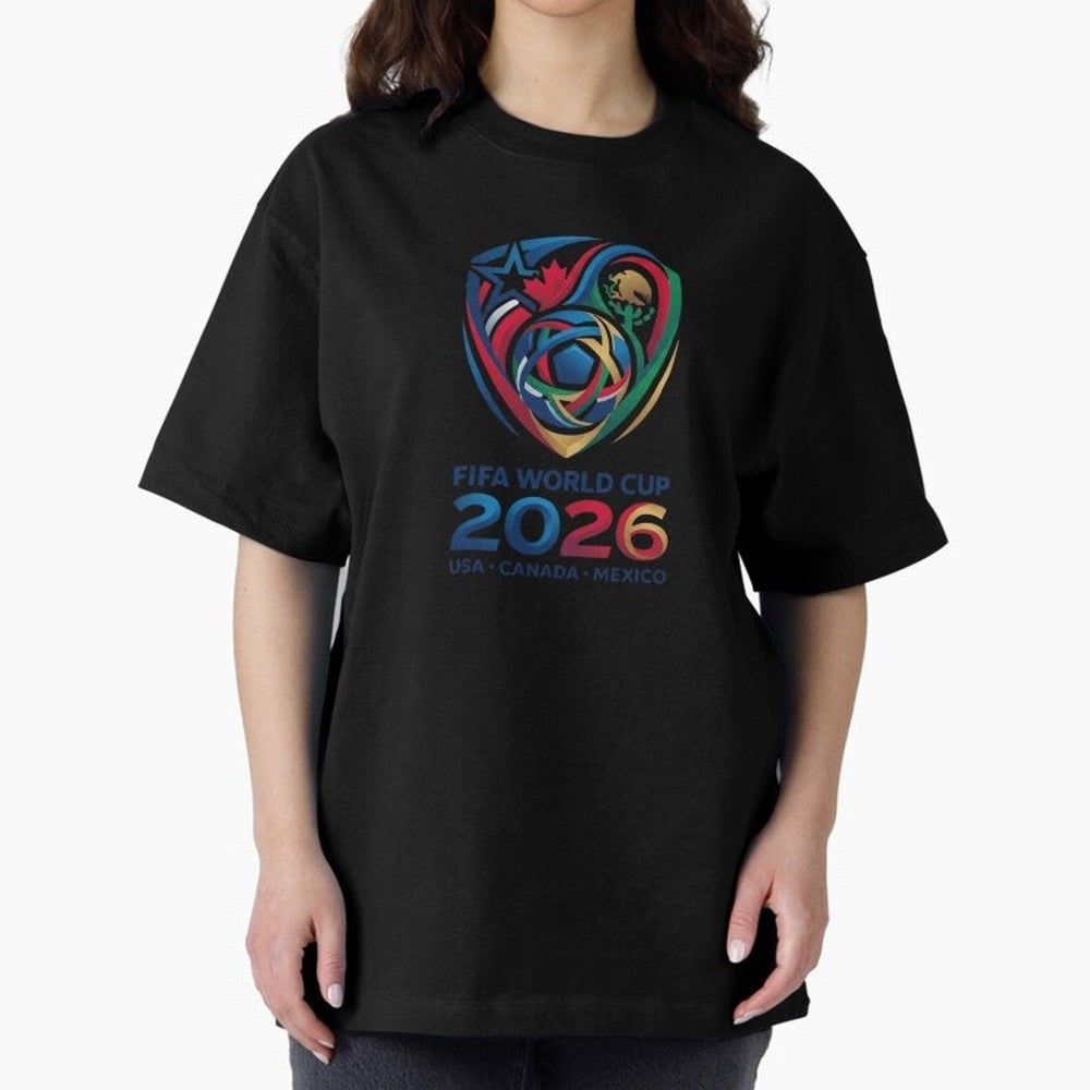 World Cup 2026 Fan Design ¨C United by Football Classic T-Shirt Celebrate Soccer Greatness during FIFA World Cup 2026 USA Canada Mexico Connected to Cristiano Ronaldo, Haaland and CR7, Argentina and Brazil Energy, Worldwide Fan Energy, Dramatic