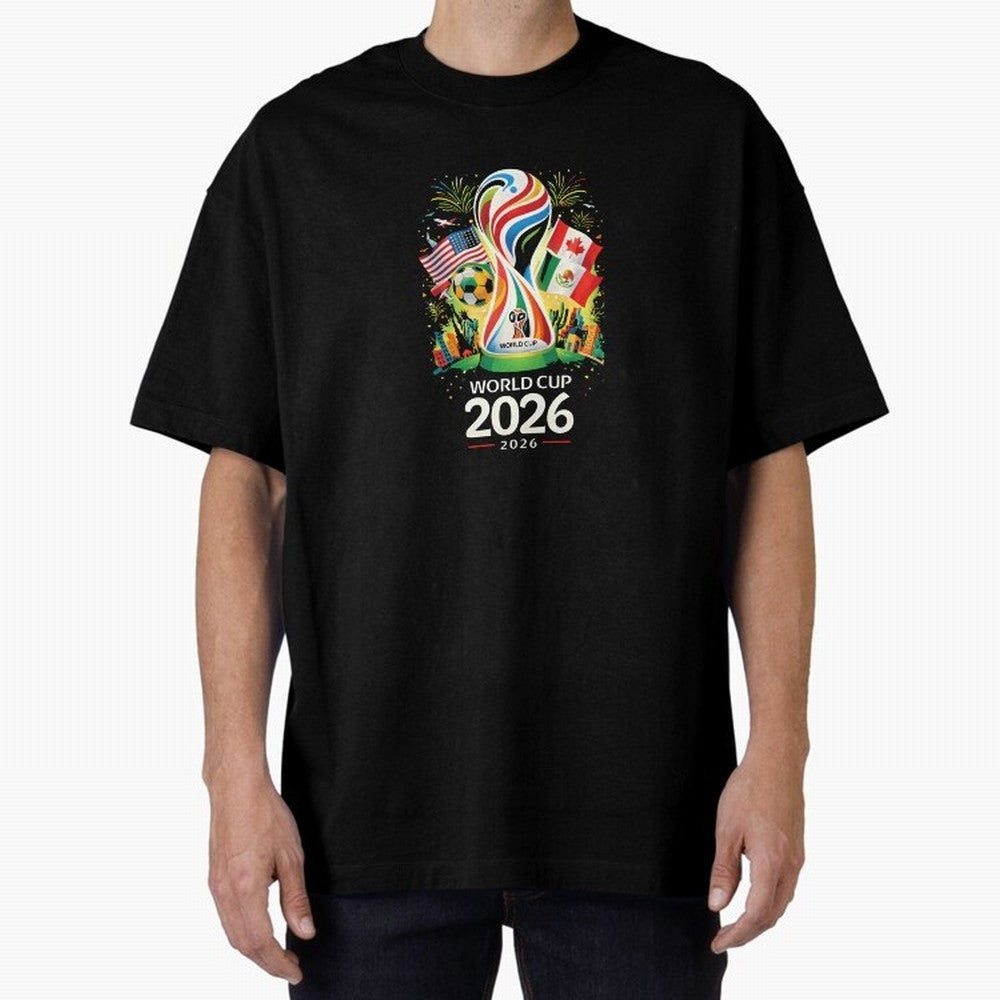 World Cup 2026 Soccer Tournament T-Shirt_87289249 Classic T-Shirt Bring Global Tournament Vibes to the FIFA World Cup 2026 Group Stage Journey through Cristiano Ronaldo Highlights, Spain and Netherlands Pride, Tournament Hype, Historic Matchups,