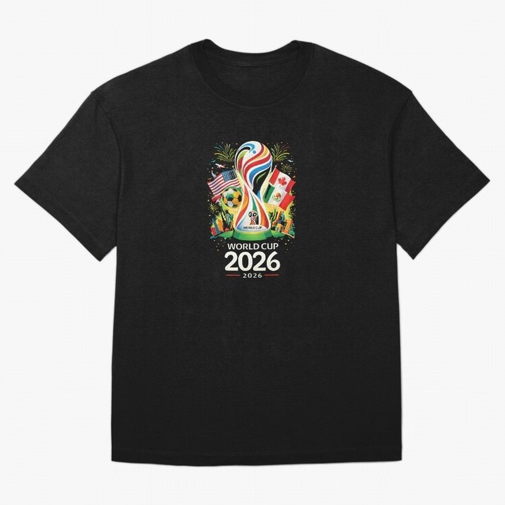 World Cup 2026 Soccer Tournament T-Shirt_87289249 Classic T-Shirt Bring Global Tournament Vibes to the FIFA World Cup 2026 Group Stage Journey through Cristiano Ronaldo Highlights, Spain and Netherlands Pride, Tournament Hype, Historic Matchups,