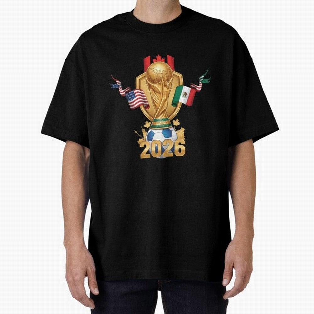 Waves of Victory 2026 Classic T-Shirt Celebrate National Team Dreams in FIFA World Cup 2026 for Fans of Messi and Cristiano Ronaldo and France, Bringing Game Day Rituals, Football Legends, Country Pride and the Road to the Final; Perfect for Fans,
