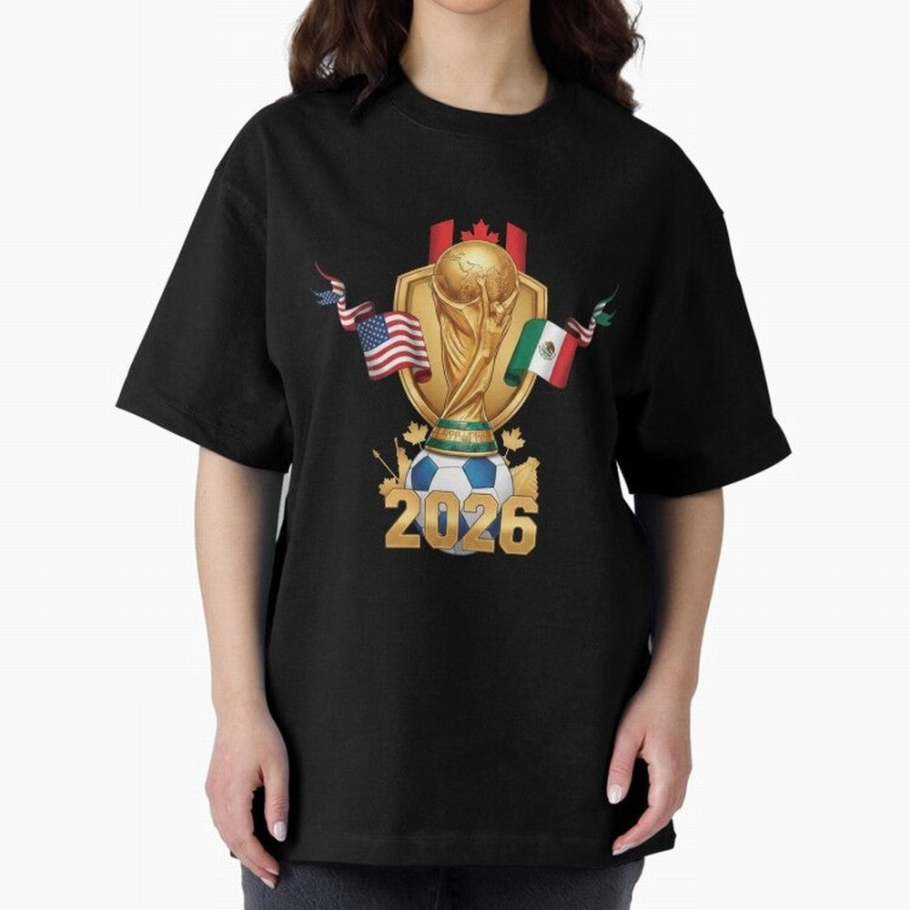 Waves of Victory 2026 Classic T-Shirt Celebrate National Team Dreams in FIFA World Cup 2026 for Fans of Messi and Cristiano Ronaldo and France, Bringing Game Day Rituals, Football Legends, Country Pride and the Road to the Final; Perfect for Fans,