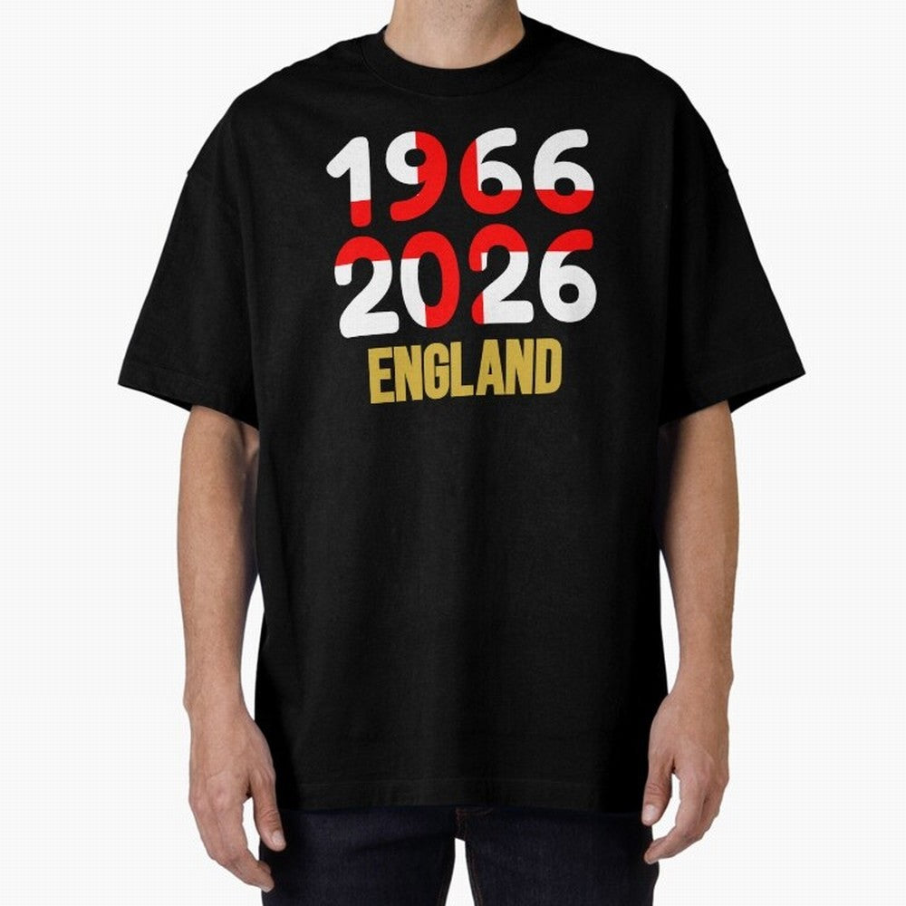 England 1966/2026 Classic T-Shirt Honor the Football Icons of FIFA World Cup 2026 Group Stage Spirit, Filled with England and Germany, Haaland and Mbappe, Fan Favorite Moments, National Team Passion, Big Match Drama and Soccer History; Great for