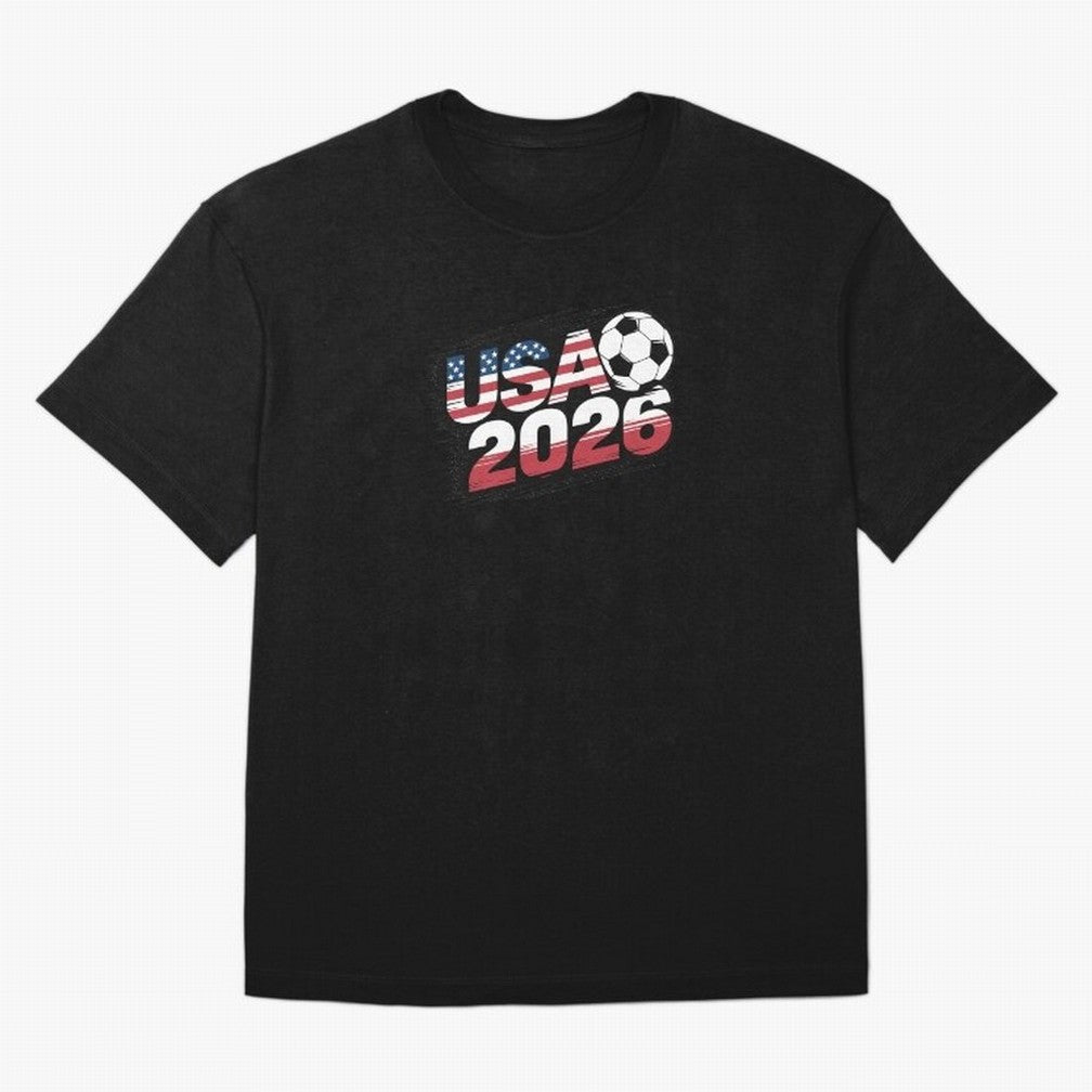USA 2026 Soccer Classic T-Shirt Honor the Football Icons of Match Day Hype around FIFA World Cup 2026 USA Canada Mexico, Messi and Cristiano Ronaldo, Argentina, Classic Soccer Heritage, Championship Pressure, Fan Loyalty and International Pride;