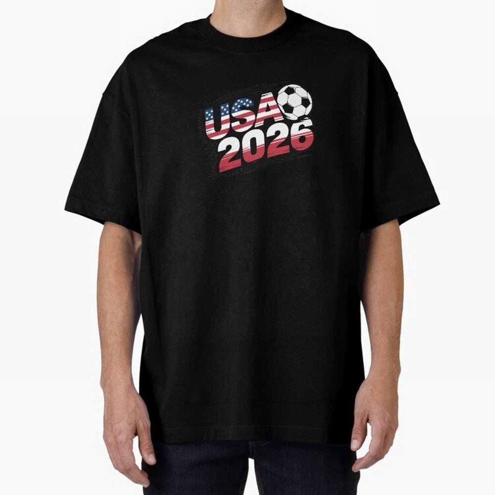 USA 2026 Soccer Classic T-Shirt Honor the Football Icons of Match Day Hype around FIFA World Cup 2026 USA Canada Mexico, Messi and Cristiano Ronaldo, Argentina, Classic Soccer Heritage, Championship Pressure, Fan Loyalty and International Pride;