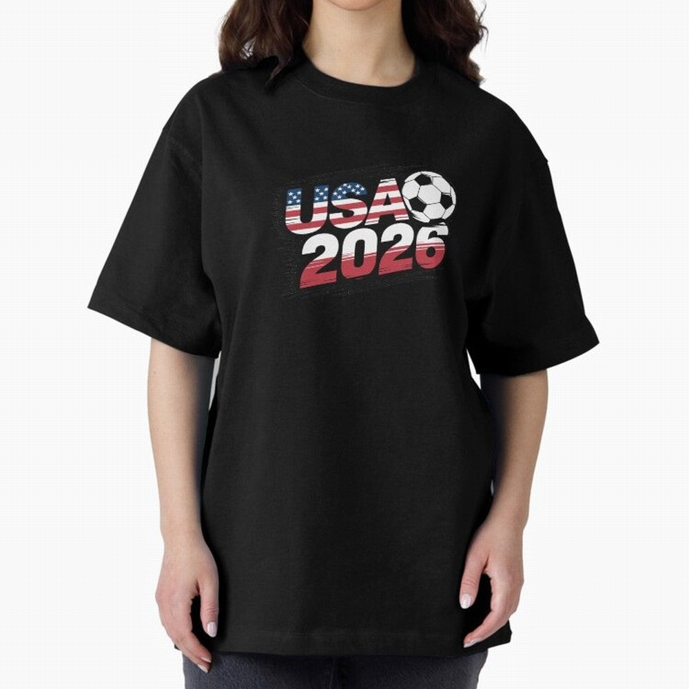 USA 2026 Soccer Classic T-Shirt Honor the Football Icons of Match Day Hype around FIFA World Cup 2026 USA Canada Mexico, Messi and Cristiano Ronaldo, Argentina, Classic Soccer Heritage, Championship Pressure, Fan Loyalty and International Pride;