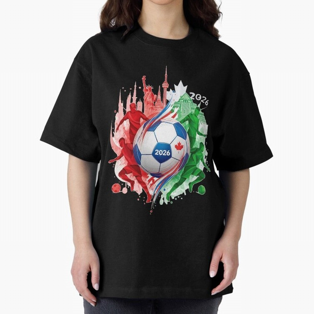 Internation Unity 2026 Classic T-Shirt Represent Fans Who Live for Match Day Hype around FIFA World Cup 2026 USA Canada Mexico, Neymar, Haaland and Cristiano Ronaldo, Netherlands, Classic Soccer Heritage, Championship Pressure, Fan Loyalty and