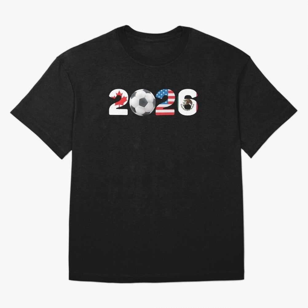2026 North America Football Massive Event Soccer Ball Classic T-Shirt Join the Global Buzz around FIFA World Cup 2026 Connected to Mbappe, France Energy, Supporter Pride, Iconic Celebrations, Legendary Names and Global Match Day Energy; Ideal for