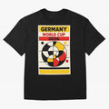 Elegant and Geometrical Germany World Cup 2026 Poster Classic T-Shirt Show Up for the Glory of FIFA World Cup 2026 USA Canada Mexico for Fans of Messi and Cristiano Ronaldo and Portugal, Bringing Football Passion, Legendary Performances, Festival