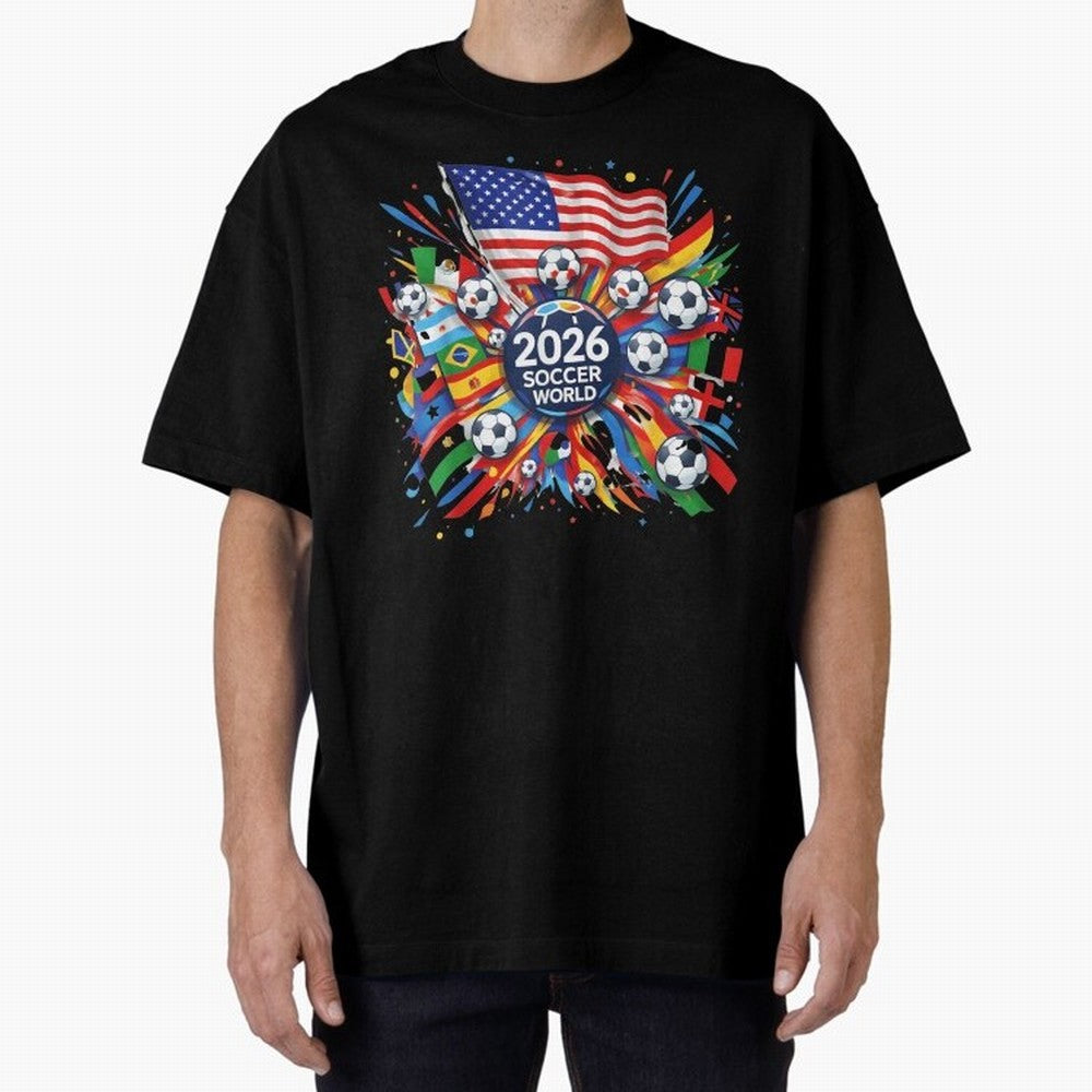 2026 Soccer World Cup United States Mexico Canada Football Championship Tournament Classic T-Shirt Follow Every Goal of Match Day Hype around FIFA World Cup 2026 Group Stage, Mbappe, Spain, Football Festival Excitement, Trophy Ambitions, Country