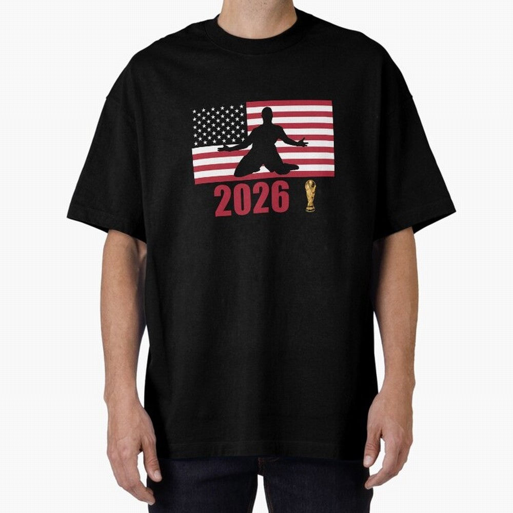 USA World Cup 2026 T-Shirt_84815866 Classic T-Shirt Showcase FIFA World Cup 2026 Group Stage for Fans of Messi, CR7 and Mbappe and France and Portugal, Bringing Fan Favorite Moments, National Team Passion, Big Match Drama and Soccer History; Great