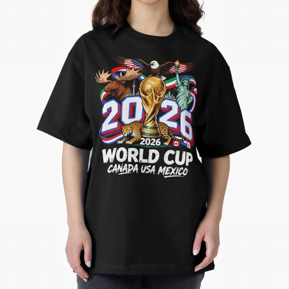 World Cup 2026 Soccer Fan USA Canada Mexico Classic T-Shirt Get Ready for the FIFA World Cup 2026 Group Stage Journey through Mbappe Highlights, Brazil, Portugal and Argentina Pride, Classic Soccer Heritage, Championship Pressure, Fan Loyalty and