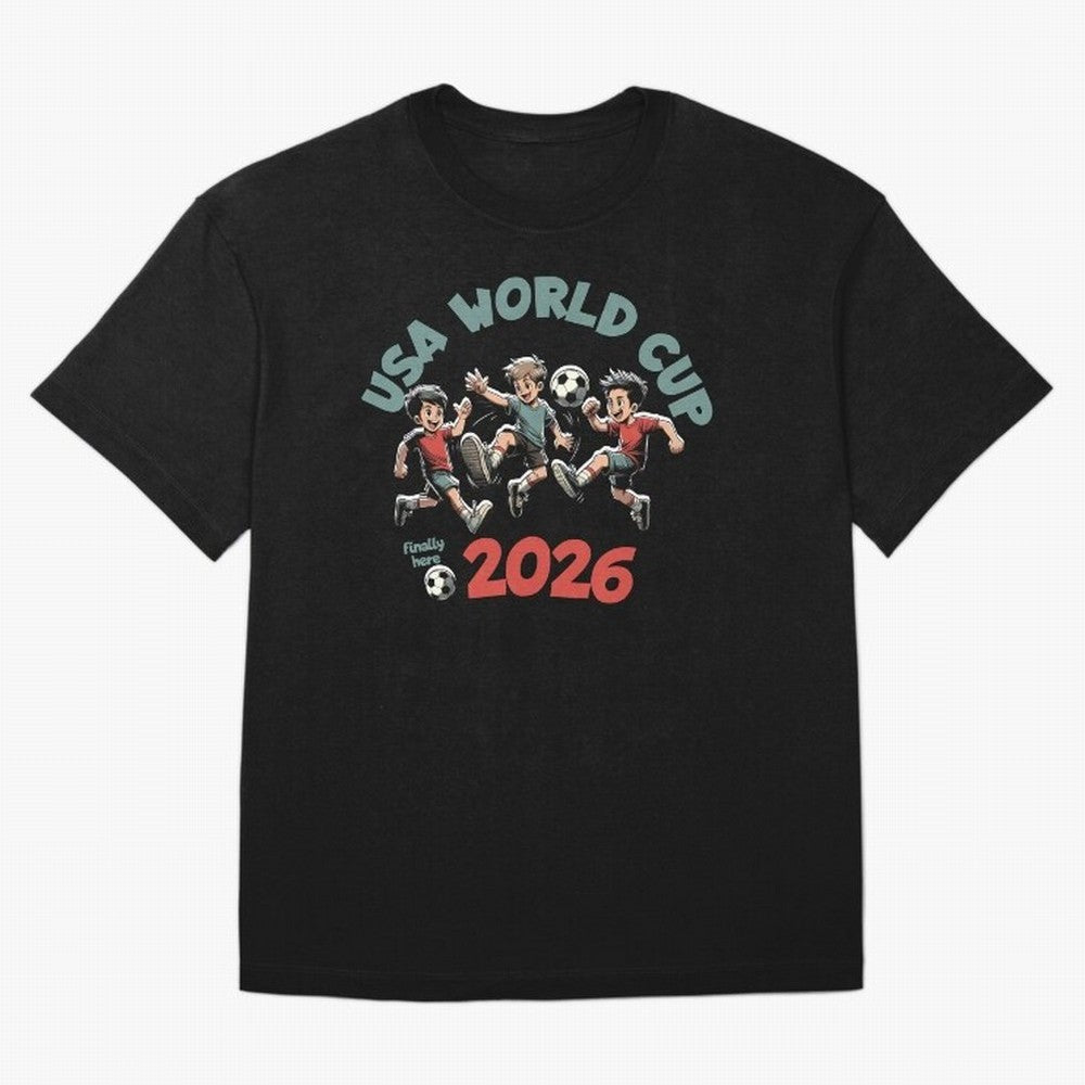 USA World Cup Classic T-Shirt Fuel Your Fan Pride for FIFA World Cup 2026 Group Stage Spirit, Celebrating France and Portugal, Haaland, Match Day Excitement, Supporter Culture, Golden Goals and Global Football Passion; Perfect for Supporters Who