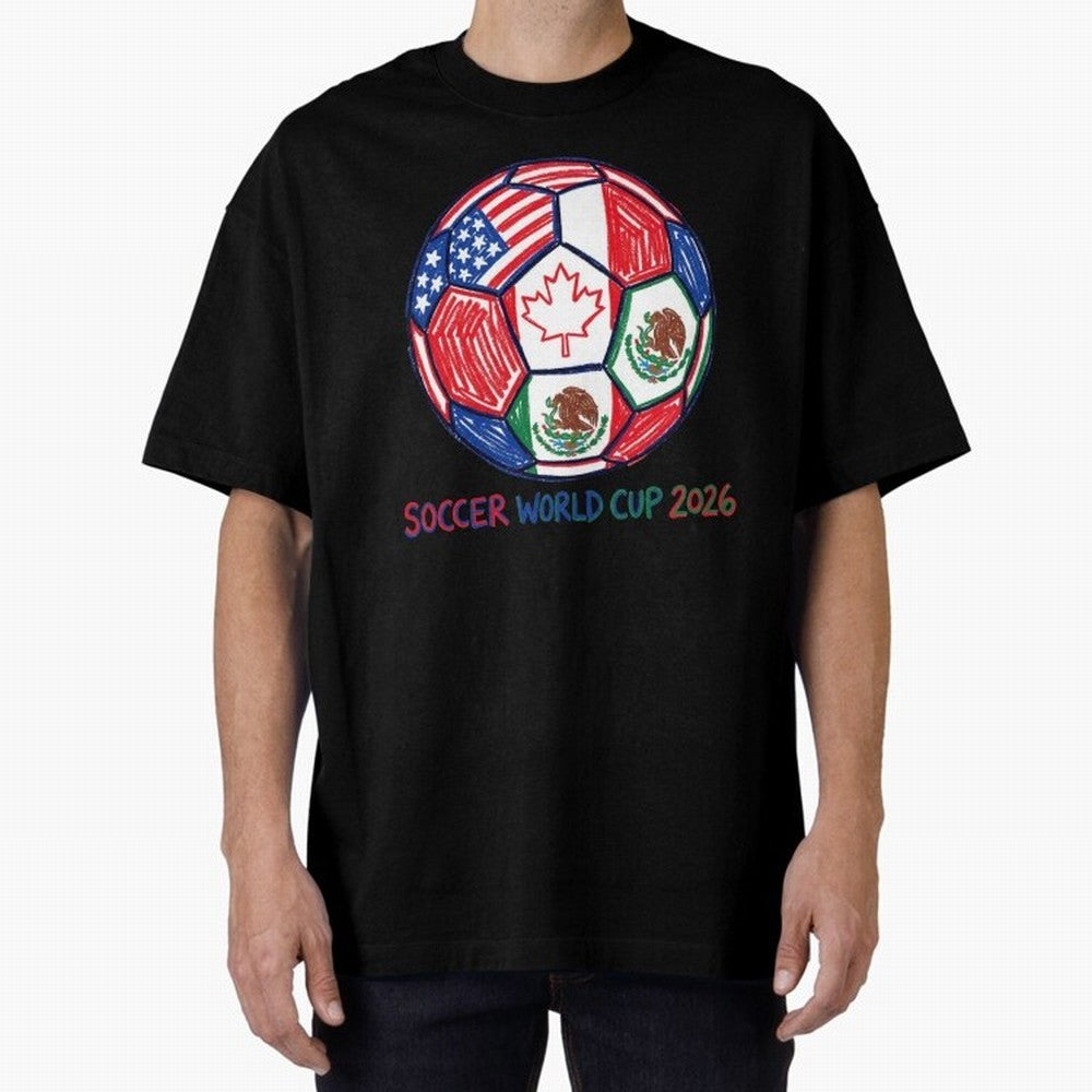 soccer world cup 2026 Classic T-Shirt Feel the Roar of the FIFA World Cup 2026 USA Canada Mexico Journey through Messi Highlights, Argentina and Brazil Pride, Stadium Memories, Football Loyalty, International Chants and Championship Tradition;