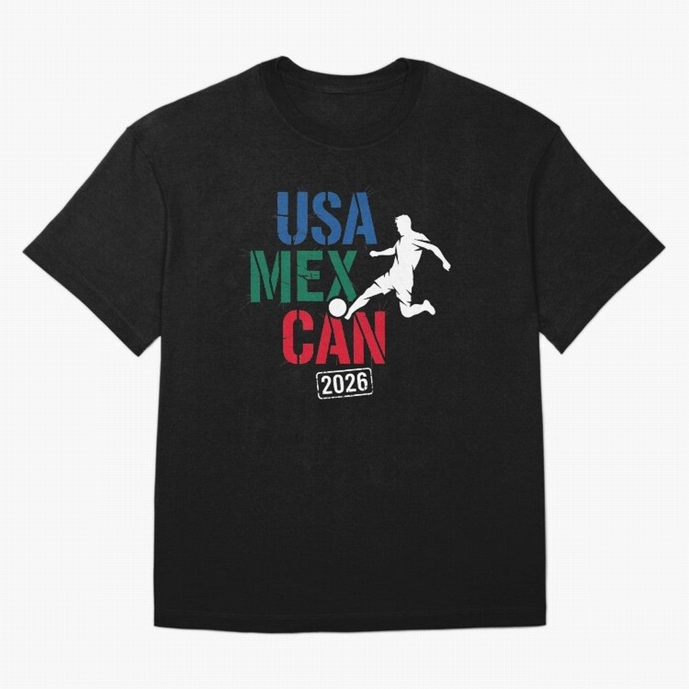 2026 Soccer Player USA Canada Mexico 26 Dark Classic T-Shirt Bring Home Match Day Hype around FIFA World Cup 2026, Mbappe, Argentina and Brazil, Stadium Chants, National Pride, Trophy Dreams and Unforgettable Football Memories; Built for Supporters