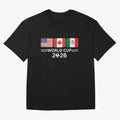 Football World Cup 2026 USA Canada Mexico Soccer & Football Fan Classic T-Shirt Elevate Global Football Passion for FIFA World Cup 2026 Group Stage, Featuring Messi, CR7 and Mbappe, England, Match Day Excitement, Supporter Culture, Golden Goals and